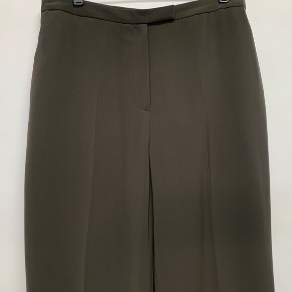 Women's Dress Slacks Pants Size 12 Brown Lined - Picture 2 of 5